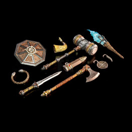 Mythic Legions: Rising Sons akčná figúrka Accessorys Dwarf Weapons